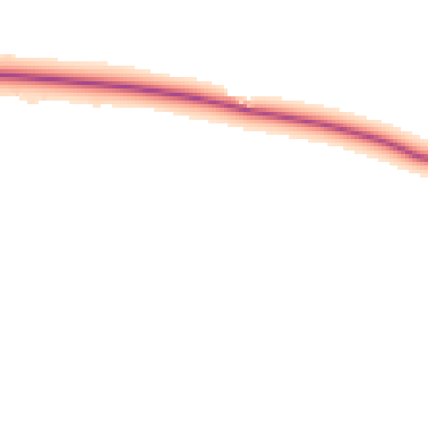 Daytime road noise heatmap for GU35 9NN