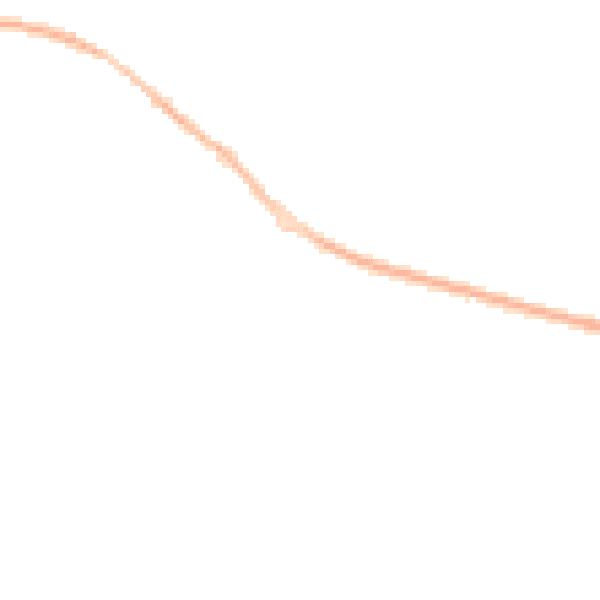 Night-time road noise heatmap for GU46 6AE