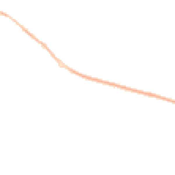 Night-time road noise heatmap for GU46 6AJ