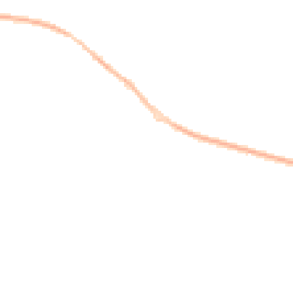 Night-time road noise heatmap for GU46 6AN