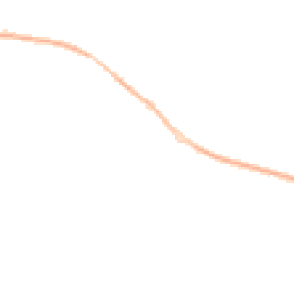 Night-time road noise heatmap for GU46 6AU