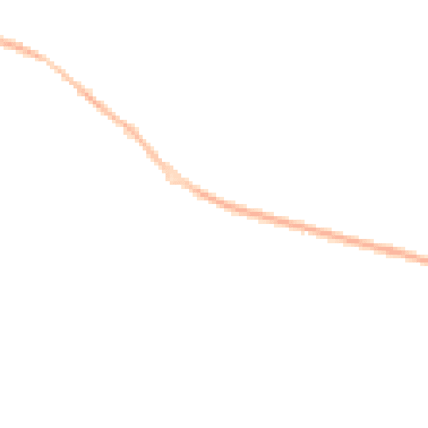 Night-time road noise heatmap for GU46 6GZ