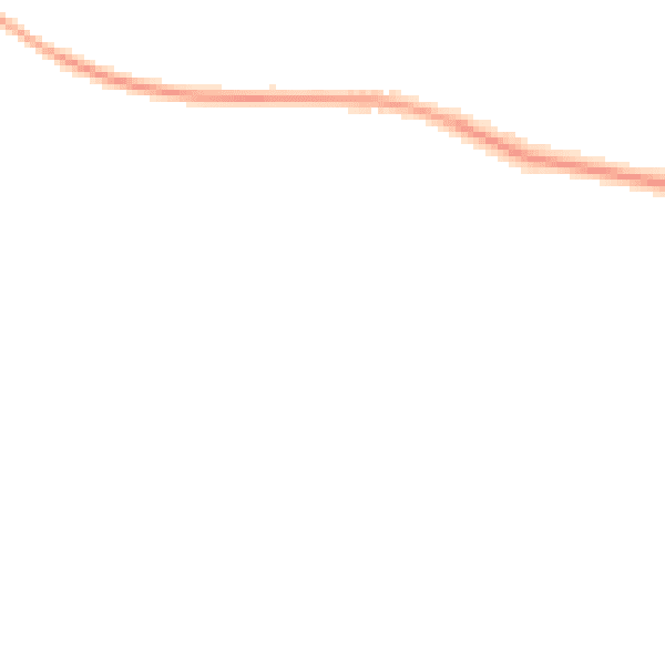 Night-time road noise heatmap for GU46 6LJ