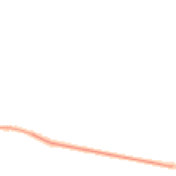 Night-time road noise heatmap for GU46 7AY