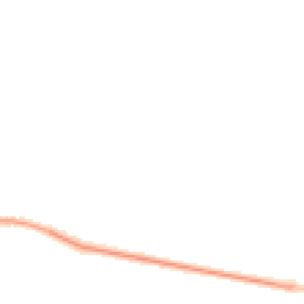 Night-time road noise heatmap for GU46 7AZ