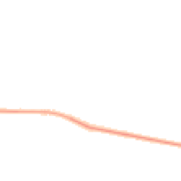 Night-time road noise heatmap for GU46 7RE