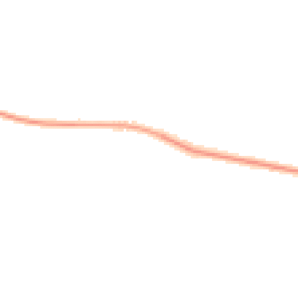 Night-time road noise heatmap for GU46 7RL