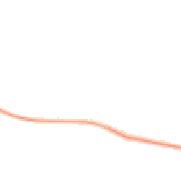 Night-time road noise heatmap for GU46 7RS