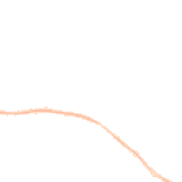 Night-time road noise heatmap for GU46 7TJ
