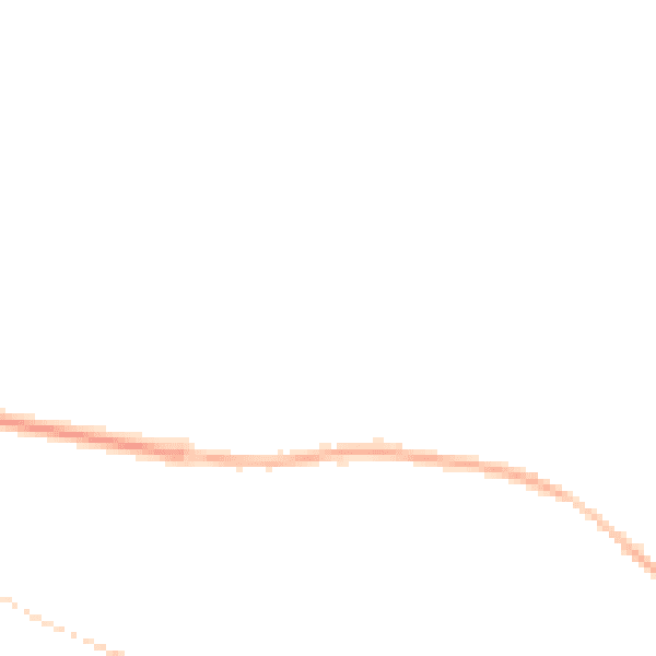 Night-time road noise heatmap for GU46 7TR
