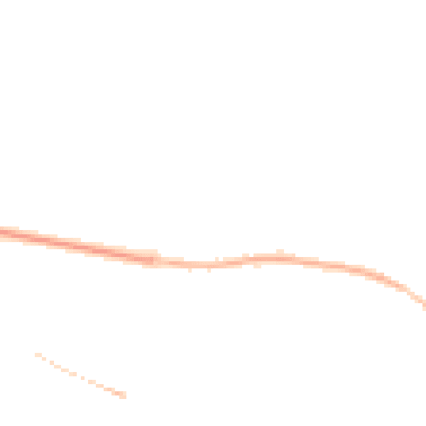 Night-time road noise heatmap for GU46 7TX