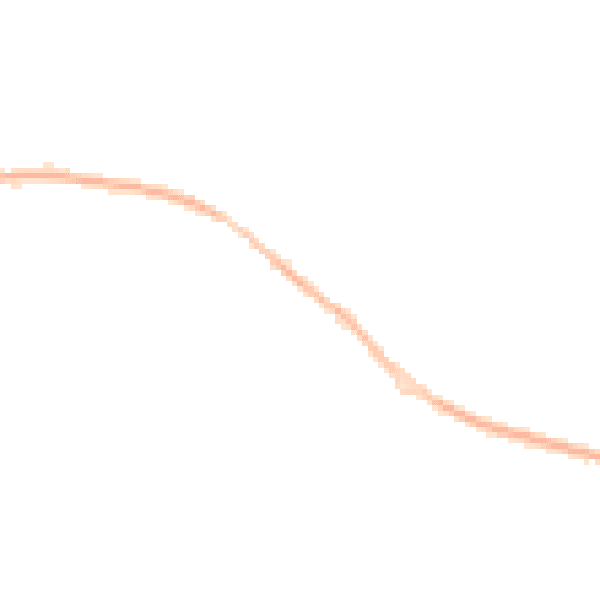 Night-time road noise heatmap for GU46 7UA