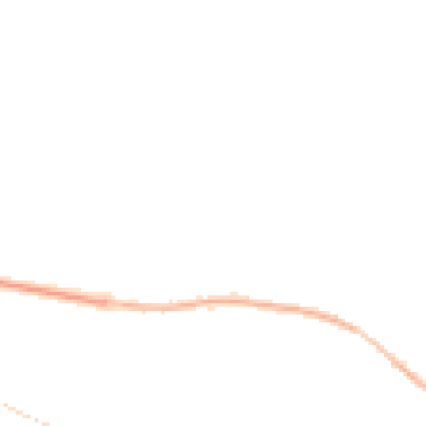 Night-time road noise heatmap for GU46 7UL