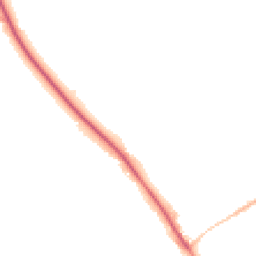 Night-time road noise heatmap for GU5 0AG