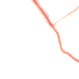 Night-time road noise heatmap for GU5 0AS