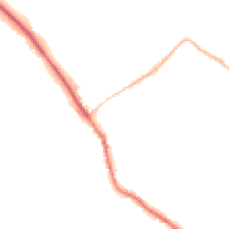 Night-time road noise heatmap for GU5 0AX