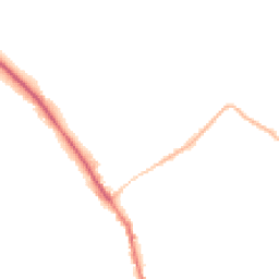 Night-time road noise heatmap for GU5 0AZ