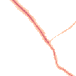 Night-time road noise heatmap for GU5 0BD