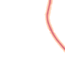 Night-time road noise heatmap for GU5 0BN