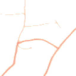Daytime road noise heatmap for GU5 0BY