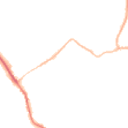 Night-time road noise heatmap for GU5 0DH