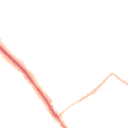 Night-time road noise heatmap for GU5 0DU