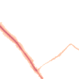 Night-time road noise heatmap for GU5 0DX