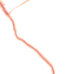 Night-time road noise heatmap for GU5 0EE