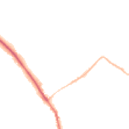 Night-time road noise heatmap for GU5 0EL