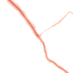 Night-time road noise heatmap for GU5 0ES