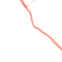 Night-time road noise heatmap for GU5 0EW