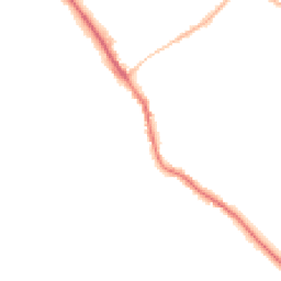 Night-time road noise heatmap for GU5 0HA