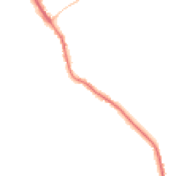 Night-time road noise heatmap for GU5 0HR