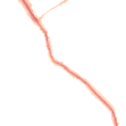 Night-time road noise heatmap for GU5 0HS