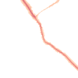 Night-time road noise heatmap for GU5 0JP