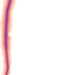 Daytime road noise heatmap for GU5 0LW