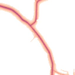Daytime road noise heatmap for GU5 0PR