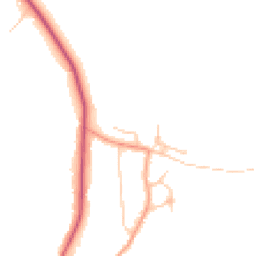 Daytime road noise heatmap for GU5 0PU