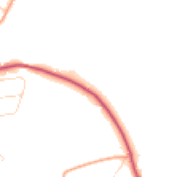 Daytime road noise heatmap for GU5 0QU