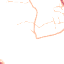 Daytime road noise heatmap for GU5 0TH