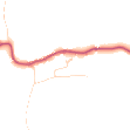 Daytime road noise heatmap for GU5 9AR