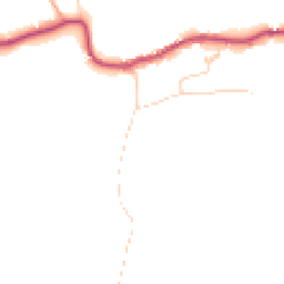 Daytime road noise heatmap for GU5 9AT