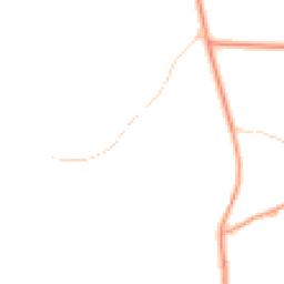Daytime road noise heatmap for GU5 9DB