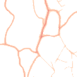 Daytime road noise heatmap for GU5 9DT