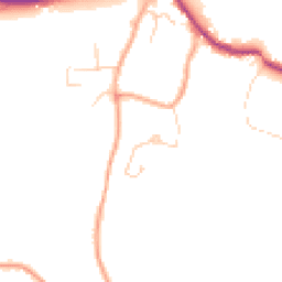Daytime road noise heatmap for GU5 9LR