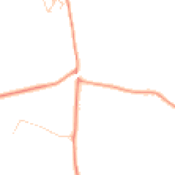 Daytime road noise heatmap for GU5 9QJ