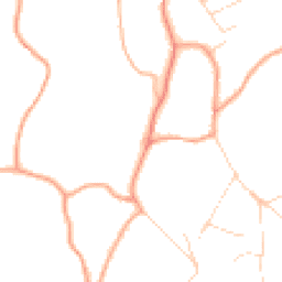 Daytime road noise heatmap for GU5 9RB