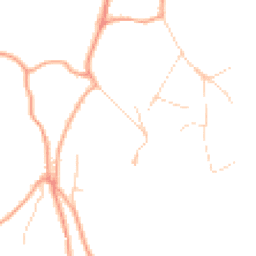 Daytime road noise heatmap for GU5 9RH