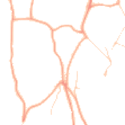 Daytime road noise heatmap for GU5 9RS