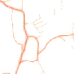 Daytime road noise heatmap for GU5 9SL